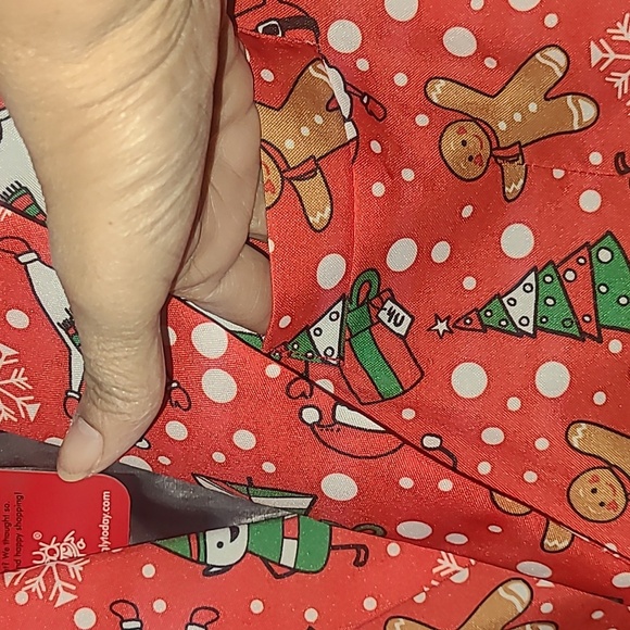 You Look Ugly Today Red Christmas Blazer Jacket W/Tie - Size Large NEW WITH TAGS - Picture 5 of 16